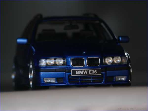 1:18 BMW E36 328I MPack Touring Estorilblau